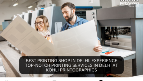 Best Printing Shop in Delhi Experience top notch printing services in Delhi at Kohli Printographics