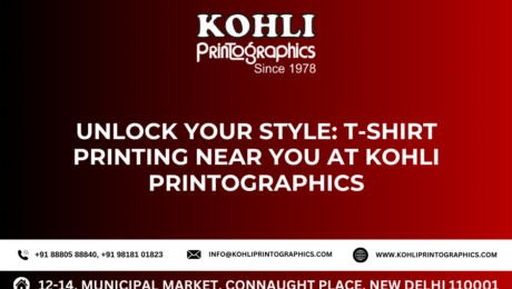 Unlock Your Style T Shirt Printing Near You at Kohli Printographics