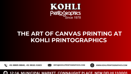 The Art of Canvas Printing at Kohli Printographics