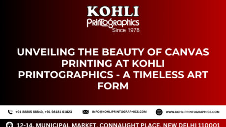 Unveiling the Beauty of Canvas Printing at Kohli Printographics A Timeless Art Form