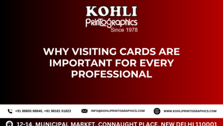 Visiting Card Printing Near You at Kohli Printographics Visiting Cards