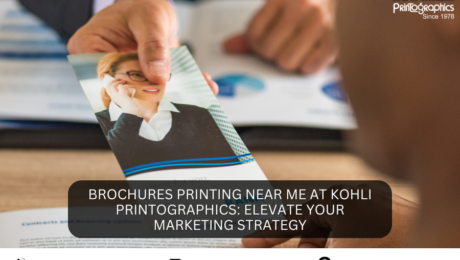 Brochures Printing Near Me at Kohli Printographics Elevate Your Marketing Strategy