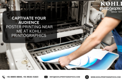 Captivate Your Audience Poster Printing Near Me at Kohli Printographics