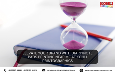 Elevate Your Brand with DiaryNote Pads Printing Near Me at Kohli Printographics