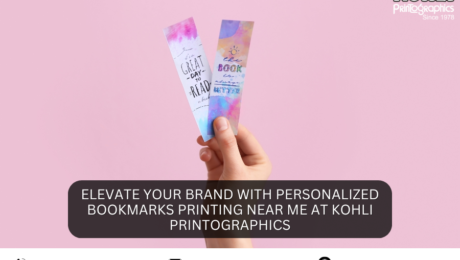 Elevate Your Brand with Personalized Bookmarks Printing Near Me at Kohli Printographics