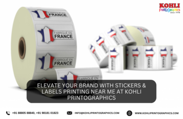 Elevate Your Brand with Stickers & Labels Printing Near Me at Kohli Printographics