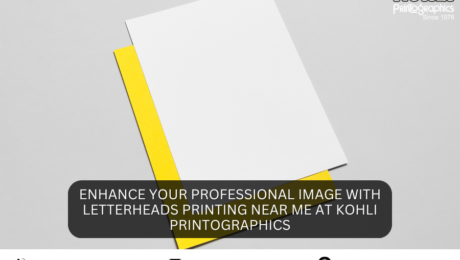 Enhance Your Professional Image with Letterheads Printing Near Me at Kohli Printographics