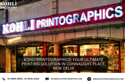 Kohli Printographics Your Ultimate Printing Solution in Connaught Place, New Delhi