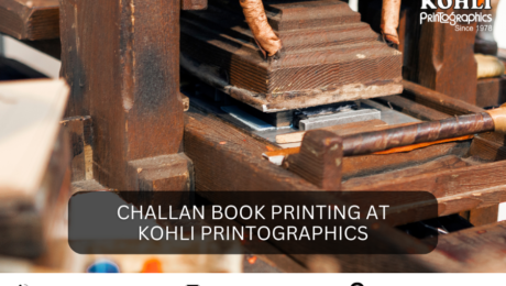 Challan Book Printing at Kohli Printographics