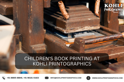 Children's Book Printing at Kohli Printographics