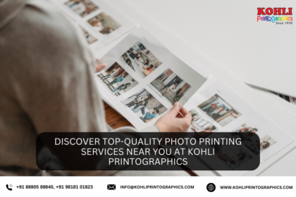 Discover Top Quality Photo Printing Services Near You at Kohli Printographics