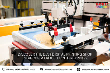 Discover the Best Digital Printing Shop Near You at Kohli Printographics