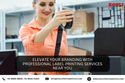 Elevate Your Branding with Professional Label Printing Services Near You