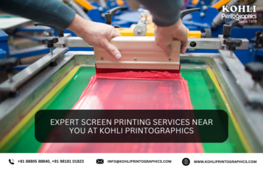Expert Screen Printing Services Near You at Kohli Printographics