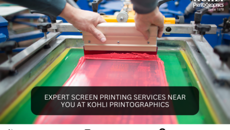 Expert Screen Printing Services Near You at Kohli Printographics