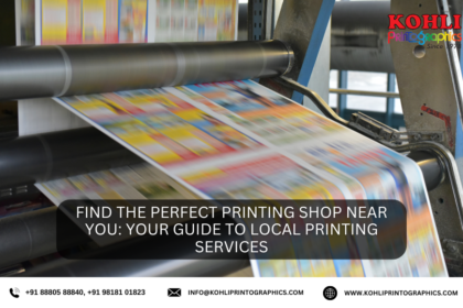 Find the Perfect Printing Shop Near You Your Guide to Local Printing Services