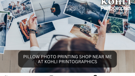 Pillow Photo Printing Shop near me at Kohli Printographics