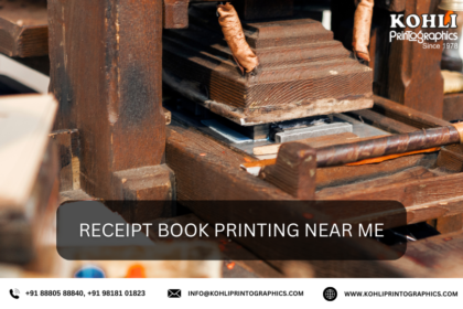 Receipt Book Printing Near Me