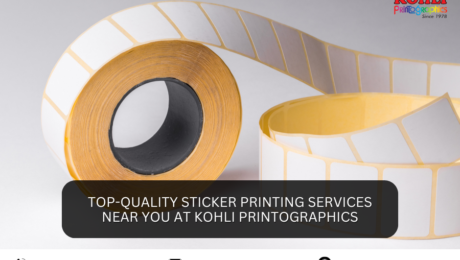 Top Quality Sticker Printing Services Near You at Kohli Printographics