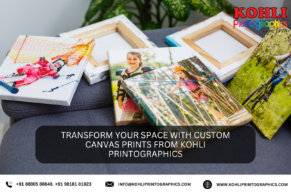Transform Your Space with Custom Canvas Prints from Kohli Printographics