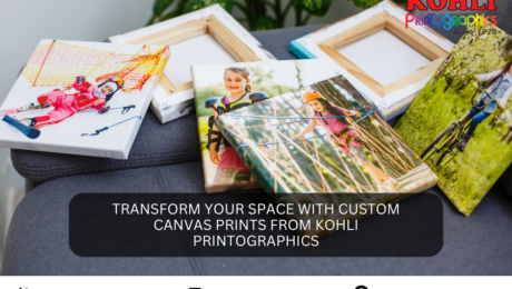 Transform Your Space with Custom Canvas Prints from Kohli Printographics