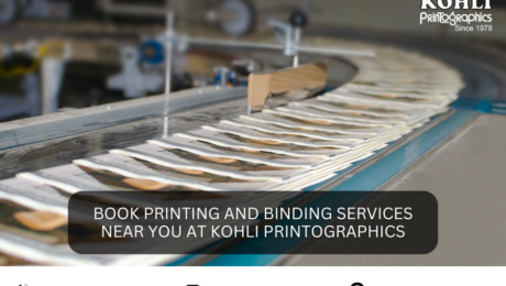 Book Printing and Binding Services Near You at Kohli Printographics