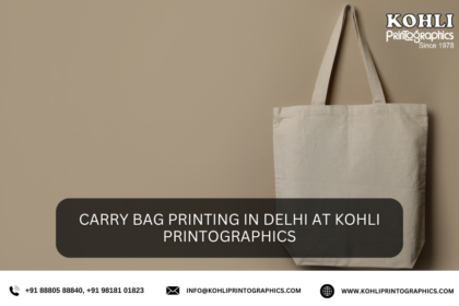 Carry Bag Printing in Delhi at Kohli Printographics 2