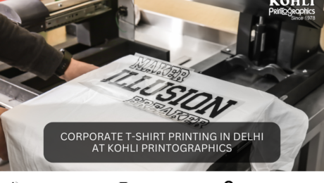 Corporate T Shirt Printing in Delhi at Kohli Printographics