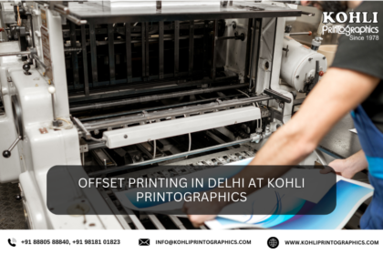 Offset Printing in Delhi at Kohli Printographics