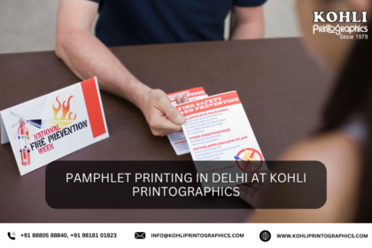 Pamphlet Printing in Delhi at Kohli Printographics (1)