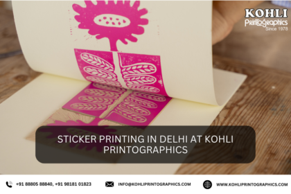 Sticker Printing in Delhi at Kohli Printographics