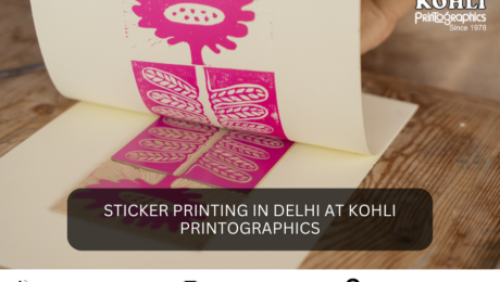 Sticker Printing in Delhi at Kohli Printographics