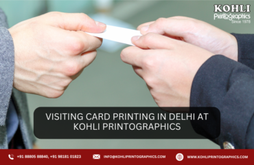 Visiting Card Printing in Delhi at Kohli Printographics