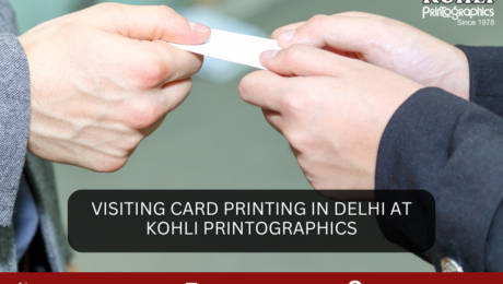 Visiting Card Printing in Delhi at Kohli Printographics