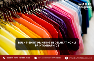 Bulk T-Shirt Printing in Delhi at Kohli Printographics