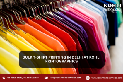 Bulk T-Shirt Printing in Delhi at Kohli Printographics