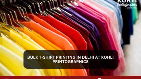 Bulk T-Shirt Printing in Delhi at Kohli Printographics